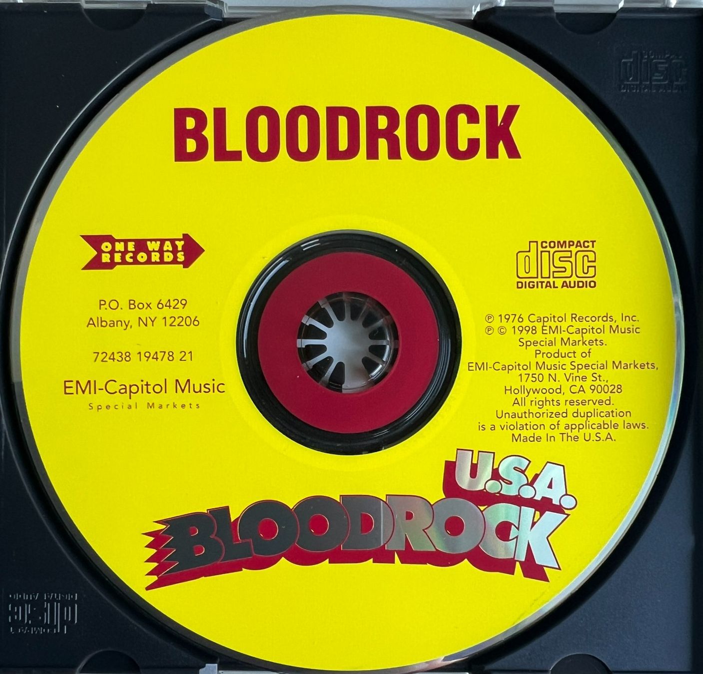 CD: BLOODROCK / U.S.A. – Usato da Bischofszell venduto da kustavi 2