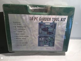 10-teiliges Gartengeräte-Set im Koffer neu und OVP