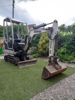 Bagger mit zwei Schaufel