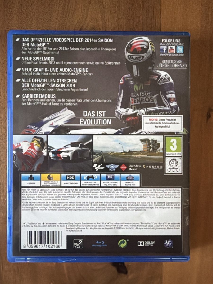 Jeux: Moto GP 14 – D'occasion à Weinfelden par fcsg93 1