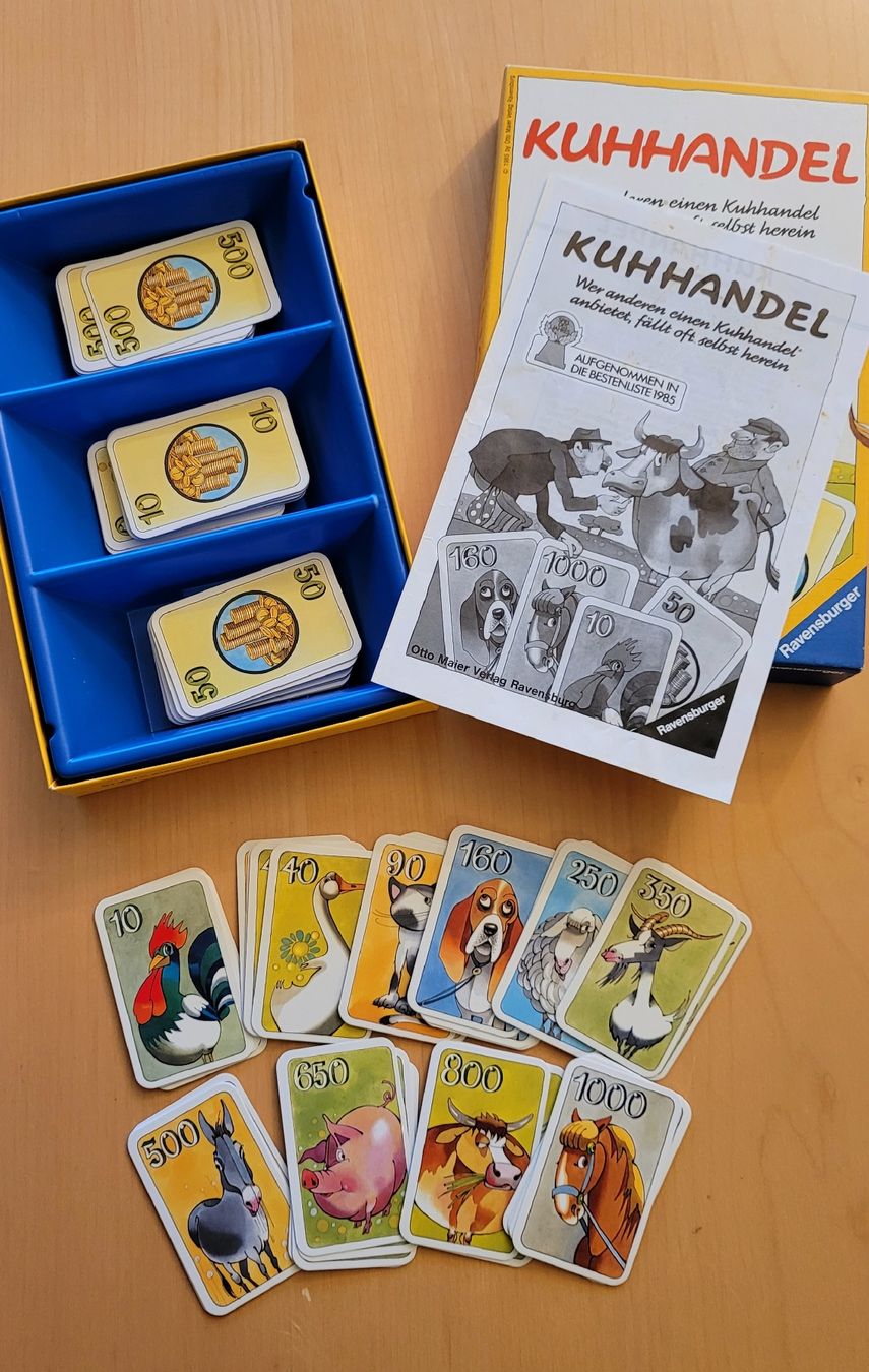 Ravensburger Spiele: Kuhhandel - Kartenspiel - Ravensburger – Gebraucht aus Madiswil von  2