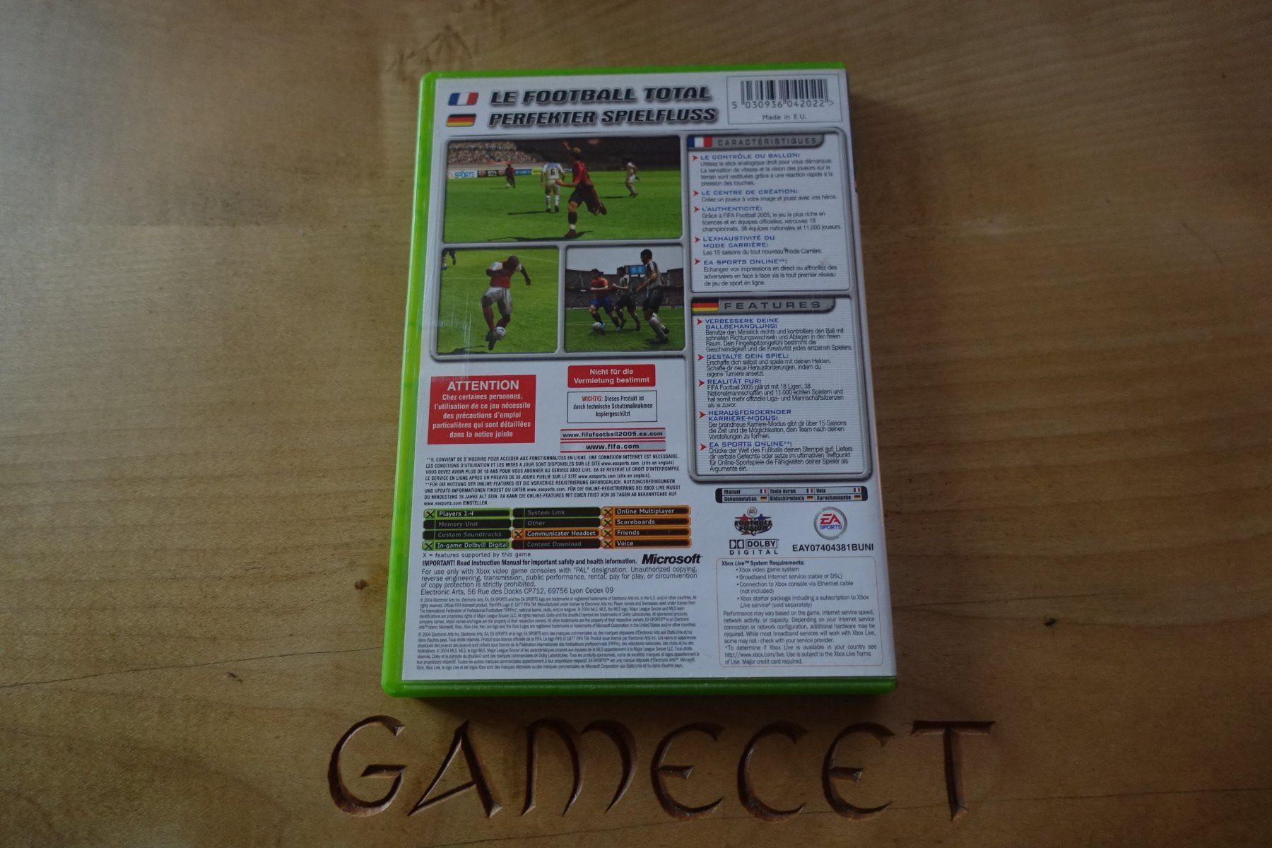 Microsoft Giochi: FIFA Football 2005 – Usato da Steinach venduto da Gamecet 2