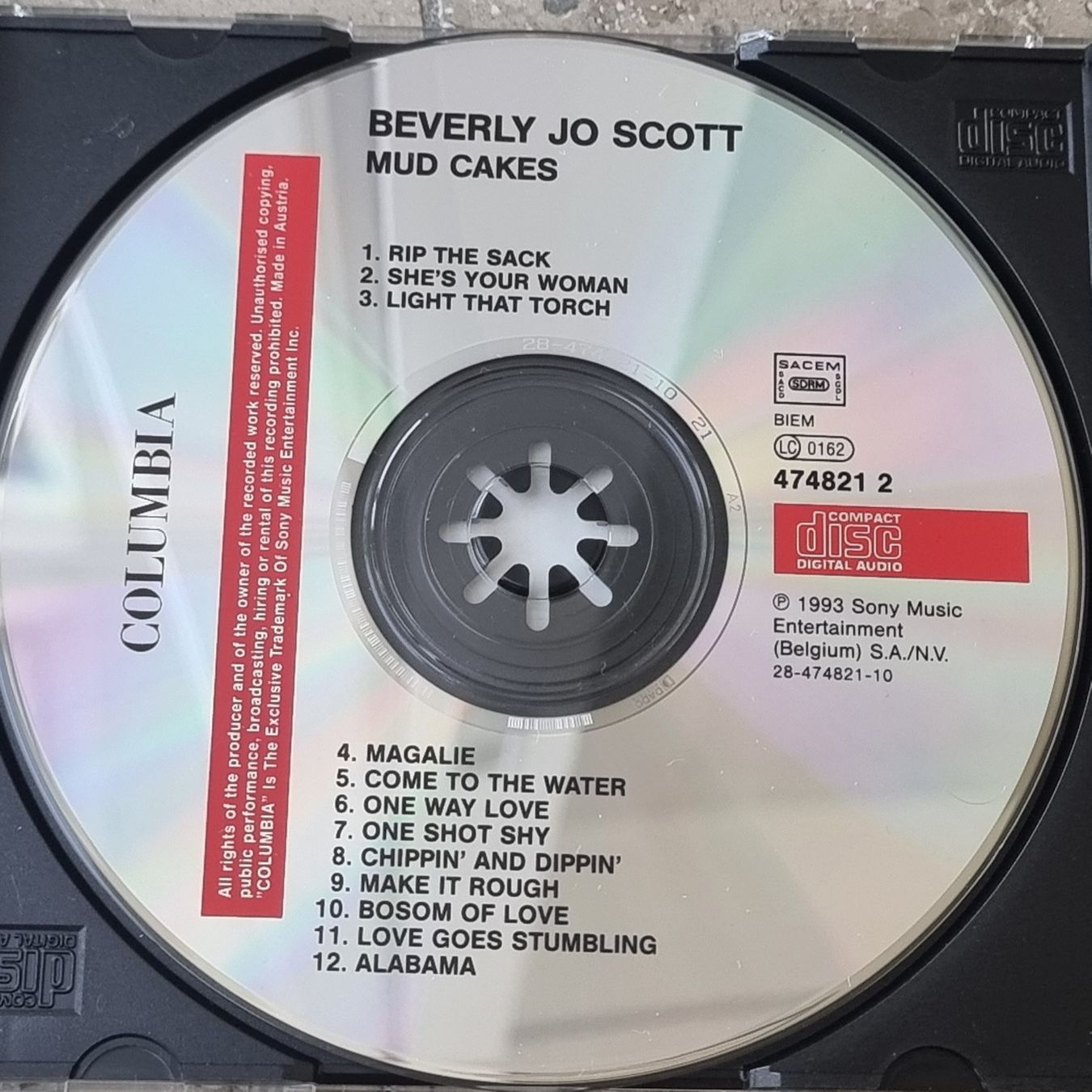 CD: Beverly Jo Scott : Mudcakes (CD) – Usato da Villigen venduto da Tschachtlan 2