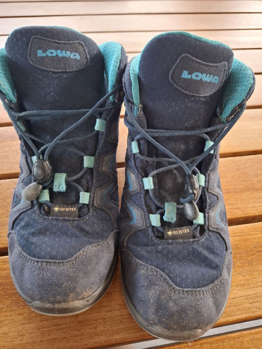 Lowa Scarpe per ragazzi: Lowa Wanderschuhe Gore-Tex Jun. Gr. 35 gebraucht – Usato da Wolfhausen venduto da ite_8vpp 2