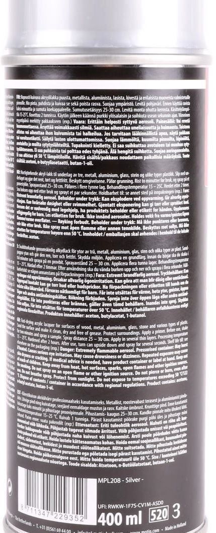 Colori: Farbspray MPL silber 400ML Express – Nuovo e nell'imballaggio originale da St. Gallen venduto da schnaeppchen-preise 2