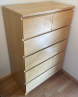 IKEA MALM Chest of 6 Drawers, Birch Veneer