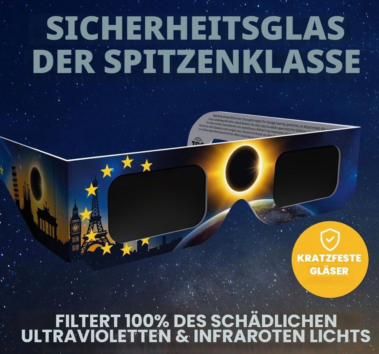 Occhiali & Lenti: Sonnenfinsternis Brillen 4x – Usato da Oberkulm venduto da werneraftim