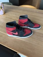 Nike Air Jordan 1 Flyknit, Size 44, Red/Black, Like New