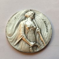 Schützenmedaille Tessin BR versilbert