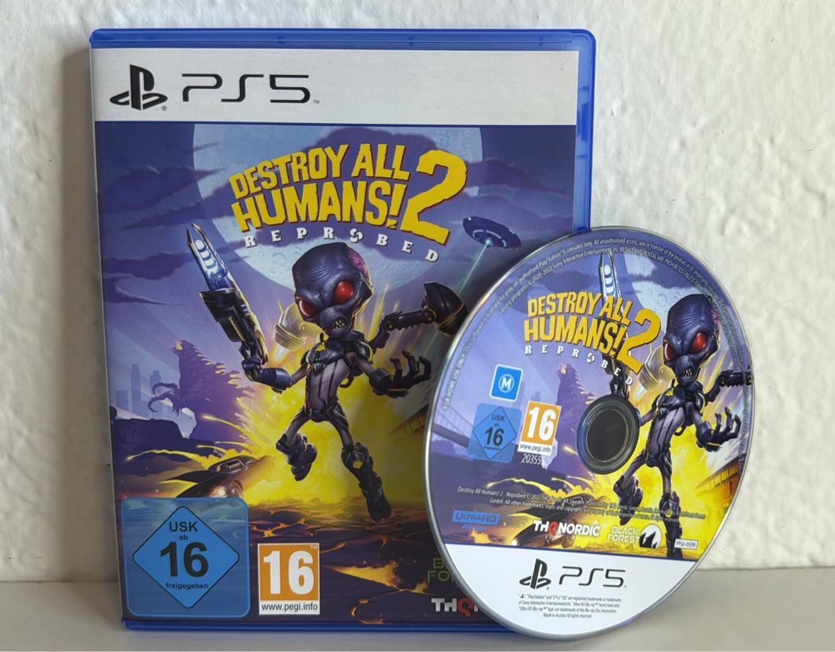Sony Spiele: Destroy All Humans! 2 Reprobed PS5 - Great Condition! – Gebraucht aus Ehrendingen von bubulence