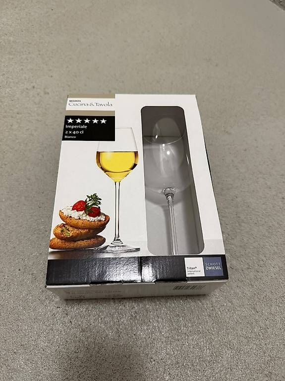 Bicchieri: 2 Weingläser Imperiale 24 cl  originalverpackt – Usato da Erlinsbach venduto da BUCY03