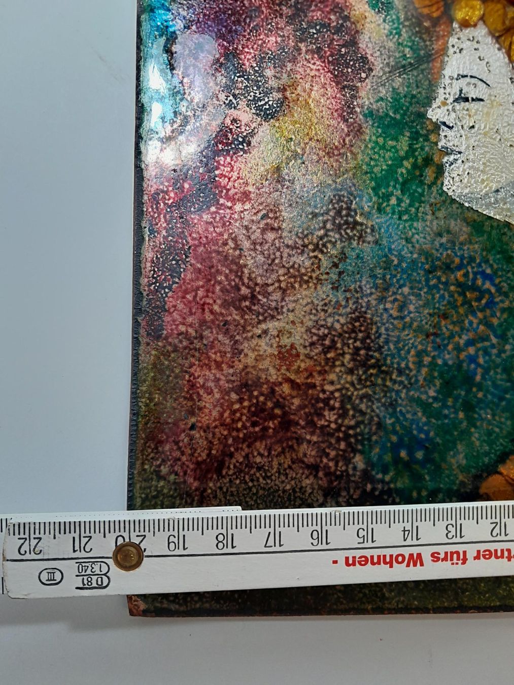 Foto & Immagini: Email / Emaille Bild - Kunstwerk - Kunst - Wandbild – Usato da Männedorf venduto da Bel-view 4