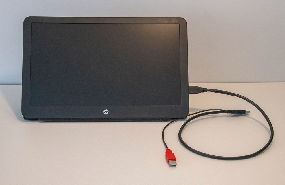 Moniteur Portable HP EliteDisplay S140u - 14 Pouces, 1600x900, USB, Sans Câble
