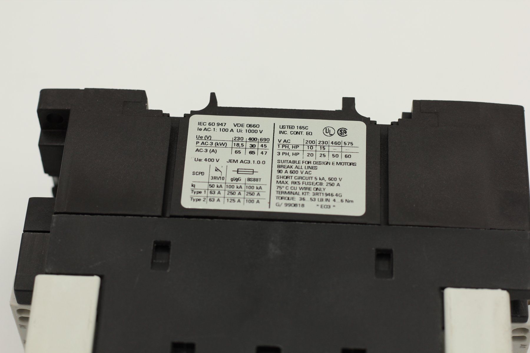 Siemens Componenti elettronici: Siemens Sirius 3RT1044-3AP00 – Usato da Winterthur venduto da Hint17 3