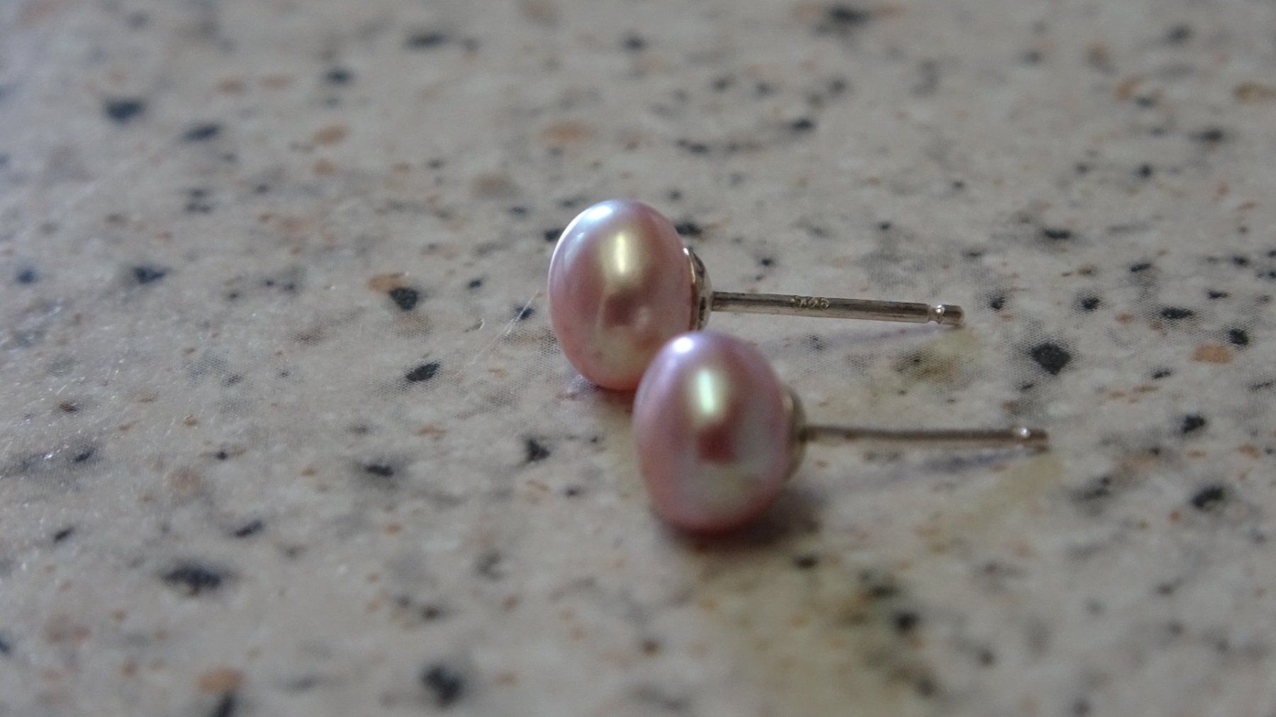 Orecchini pendenti & Orecchini a lobo: Natural Pink Earrings Perlen – Nuovo (secondo la descrizione) da Bévilard venduto da Yougems 5