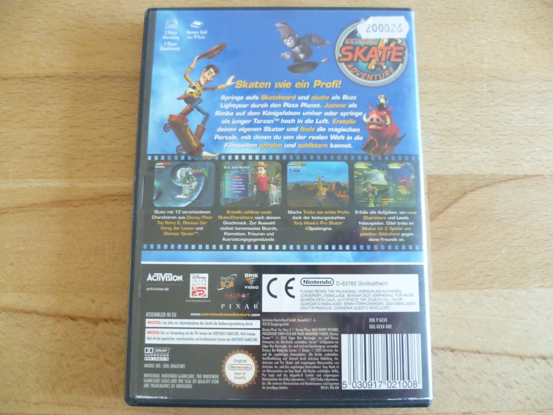 Nintendo Spiele: Disney's Extreme Skate Adventure  - Nintendo GameCube – Gebraucht aus Thalwil von ranx 2