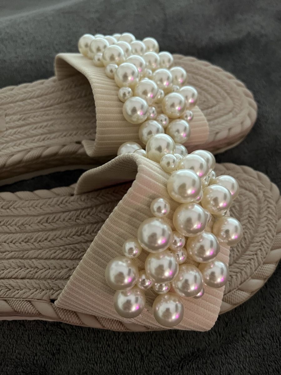 Mango Scarpe da donna: Sandales d'été à perles, taille 39, Élégantes et confortable – Nuovo e nell'imballaggio originale da Meyrin venduto da Sandra6 1