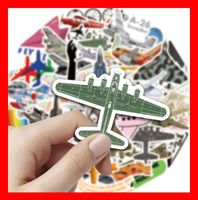 Flugzeuge Helikopter Kampfjet Boeing Air 50 tlg Stickerset