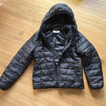 H&M Steppjacke, Schwarz, Gr. 158/164, Top Zustand!