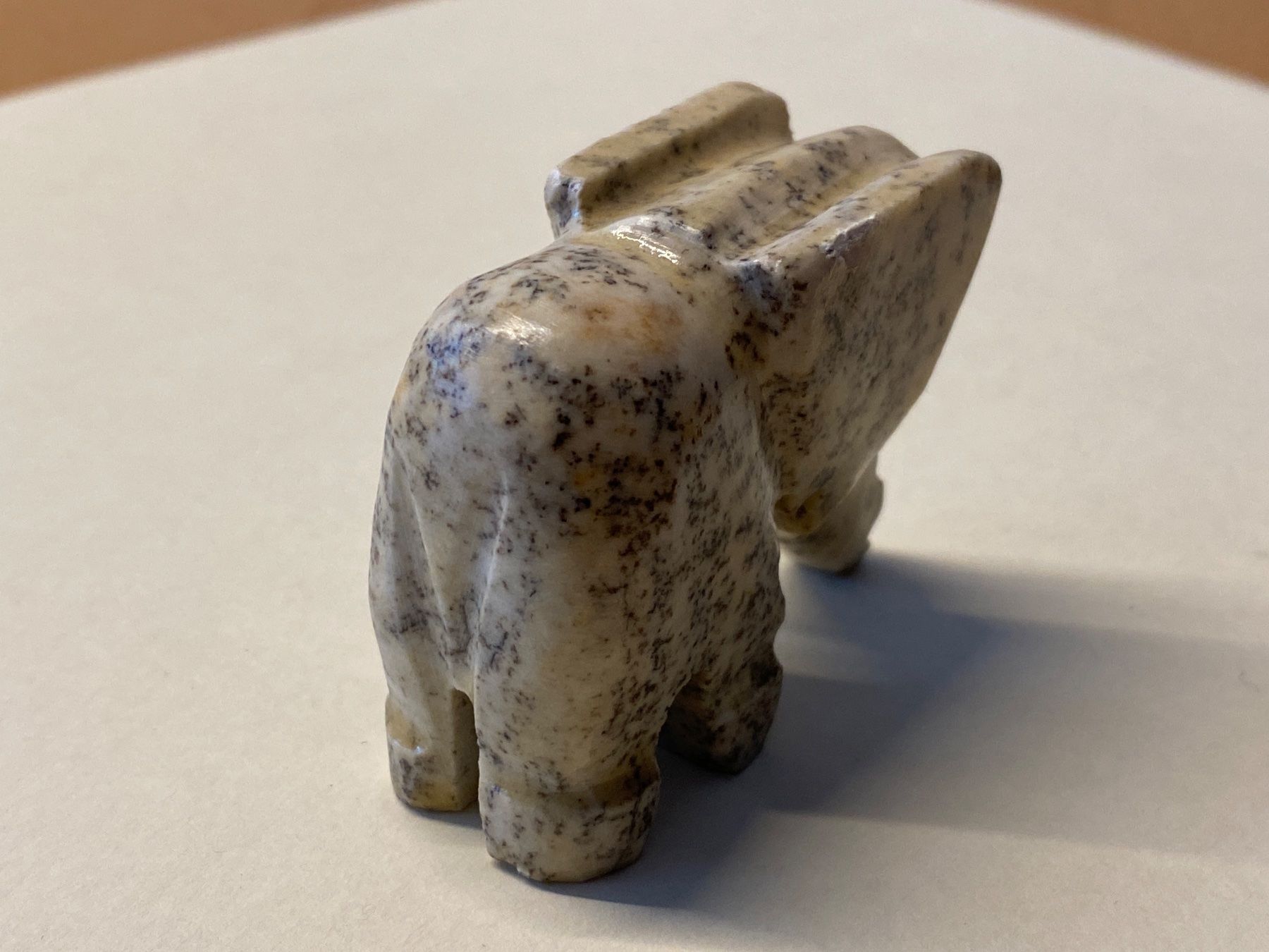 Figuren: Elefant aus Stein gearbeitet – Gebraucht aus Mülligen von Flockenstiel 2