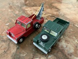 2 Corgi Toys Land Rover 109 WB