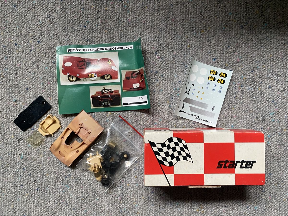 Ferrari Modellini d'auto: FERRARI 312 PB 1971, Model Kit Bausatz – Nuovo (secondo la descrizione) da Glattfelden venduto da Ak_5bL