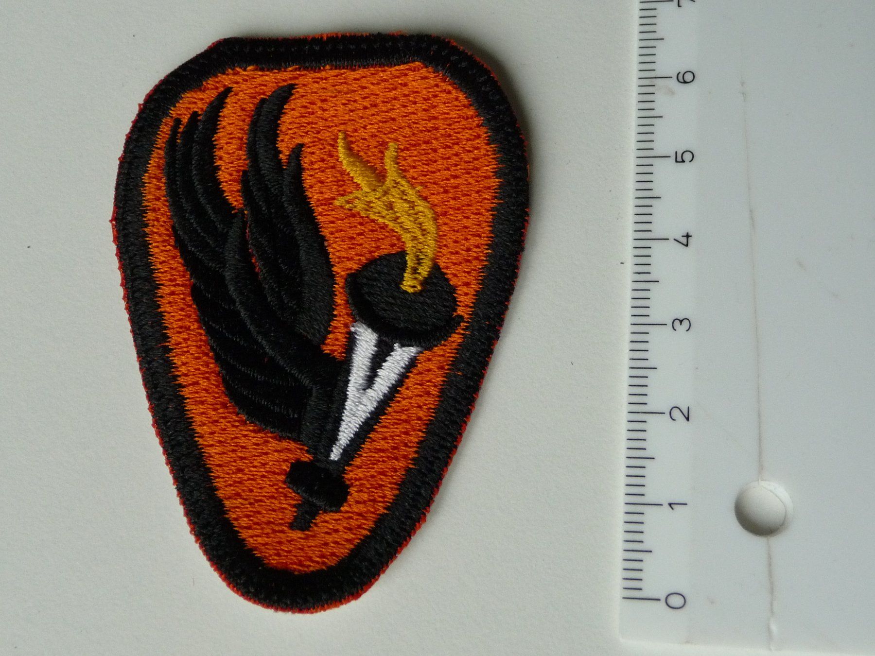 Toppe: US AIR TRAINING COMMAND Badge PATCH "V" ungewohnte Seite – Nuovo (secondo la descrizione) da Winterthur venduto da ricofly 1