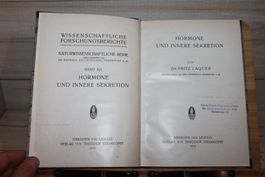 Hormone und innere Sekretion. (=Wissensch. Forschungsbericht