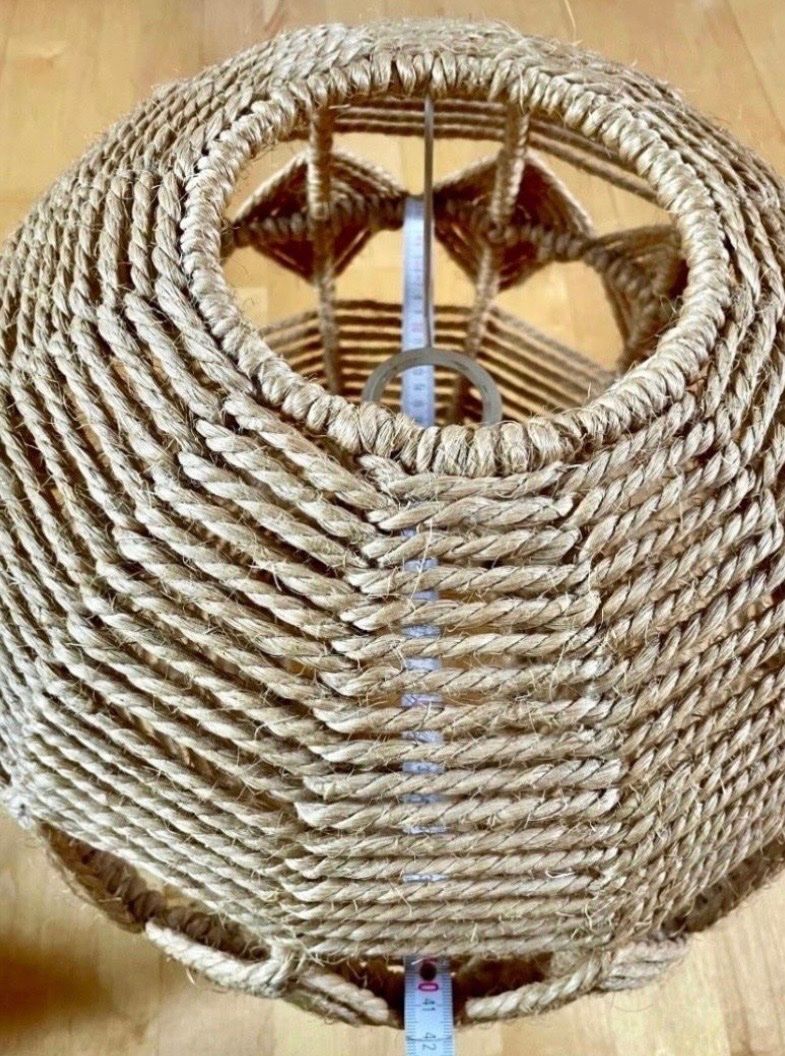 Lampade: Lampe Makramee Look – Usato da Hüntwangen venduto da fra_7nd2 4