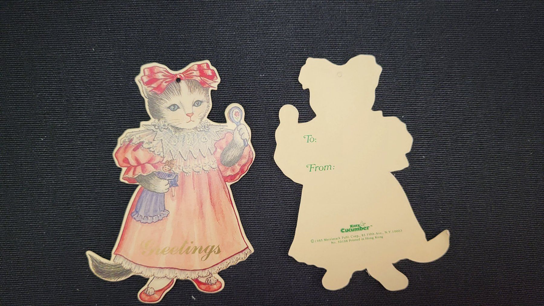 Cartoline: Gruss-Kärtli "Kitty Cucumber's Friend Ellie" – Nuovo e nell'imballaggio originale da Basel venduto da spinne02 3