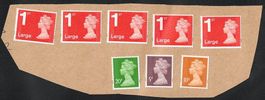 8 Briefmarken ungestempelt Frankaturware? - Grossbritannien