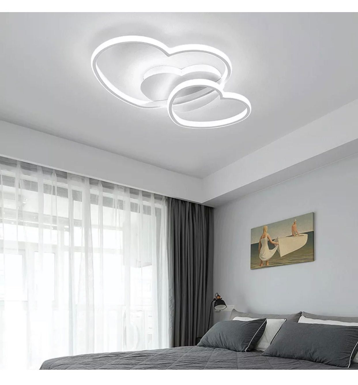 Lampadari & plafoniere: LED Deckenlampe Deckenleuchte Dimmbar He – Nuovo e nell'imballaggio originale da Amriswil venduto da JaJa-Express 6