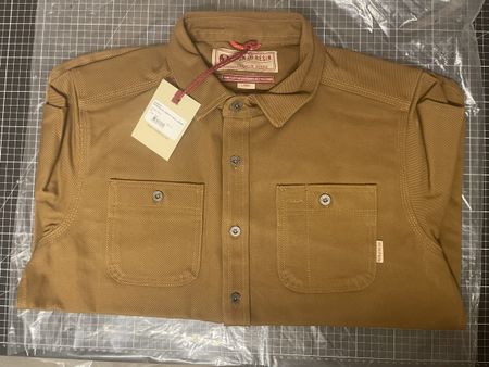Hemd - Workshop Heavy Twill Shirt - Iron & Resin
