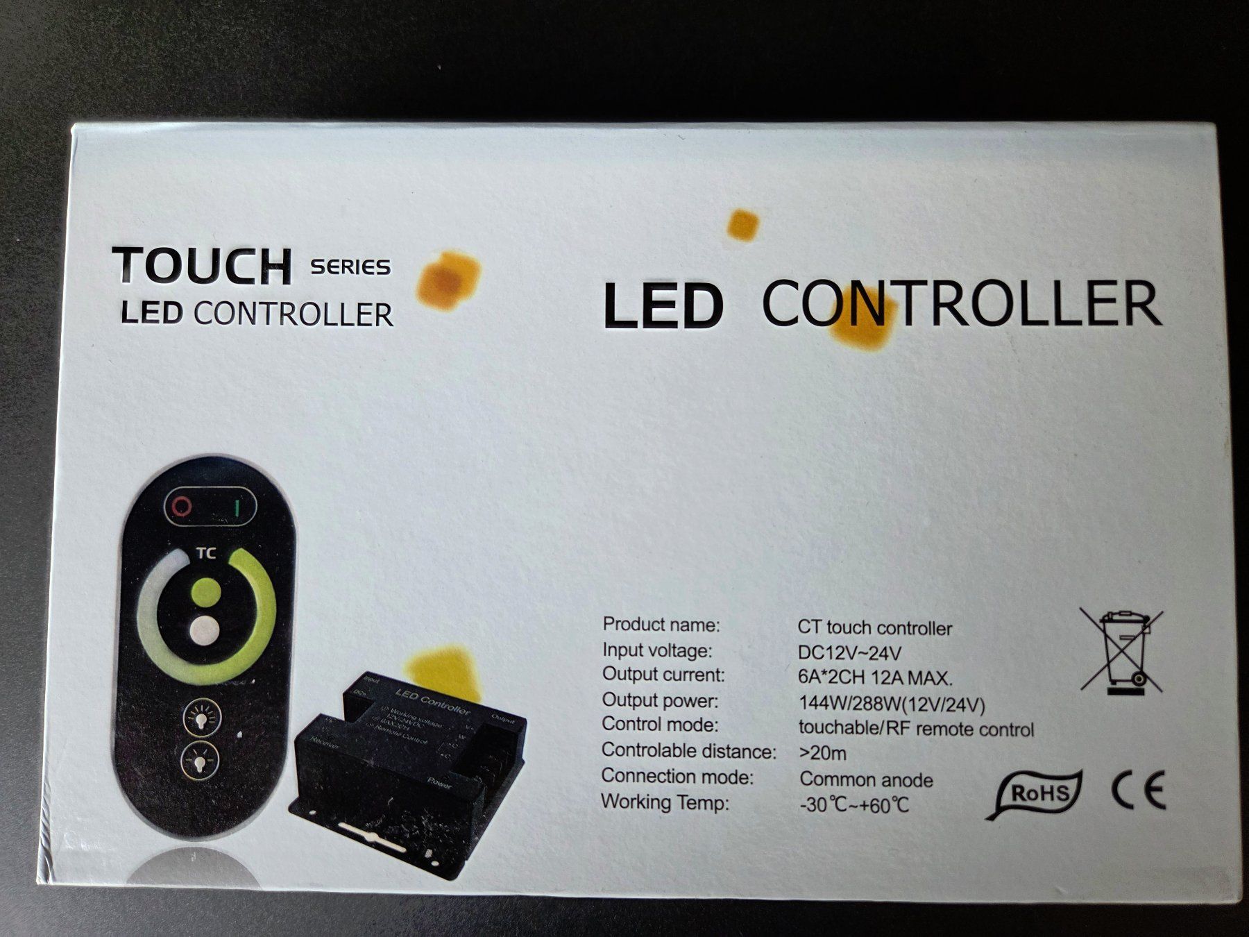 Sistema di controllo: LED Controller 2x6A, 12-24V, Fernbedienung – Usato da Windisch venduto da birdy_one 1