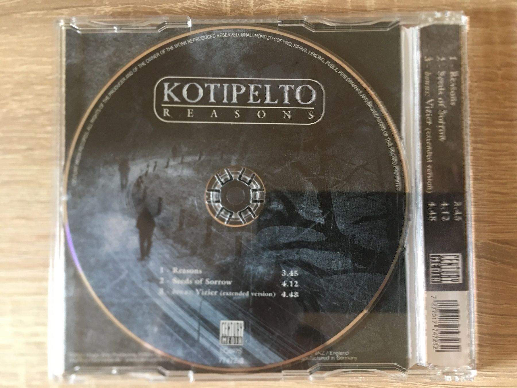 CD: Kotipelto - Reasons – Nuovo (secondo la descrizione) da Aigle venduto da St_anger 1