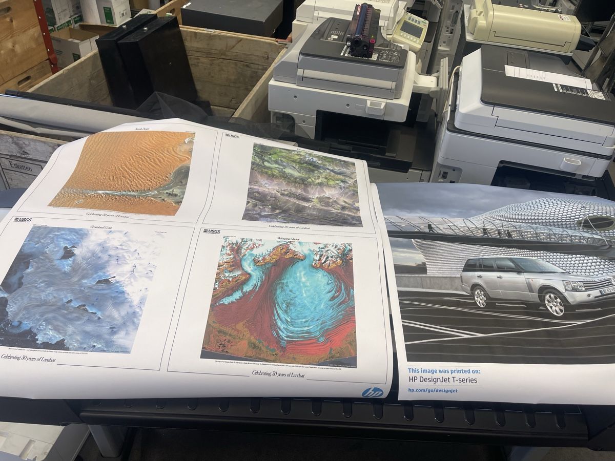 Hewlett Packard Stampanti: HP DesignJet T1700dr Plotter Drucker guter Zustand – Usato da Wängi venduto da Bmo 4