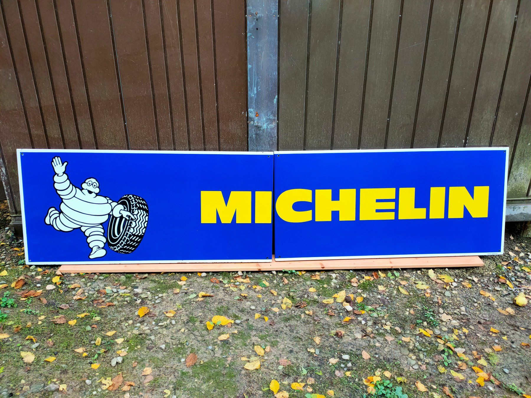 Michelin Schilder: Plaque émaillée michelin – Gebraucht aus Bretonnières von Minigab