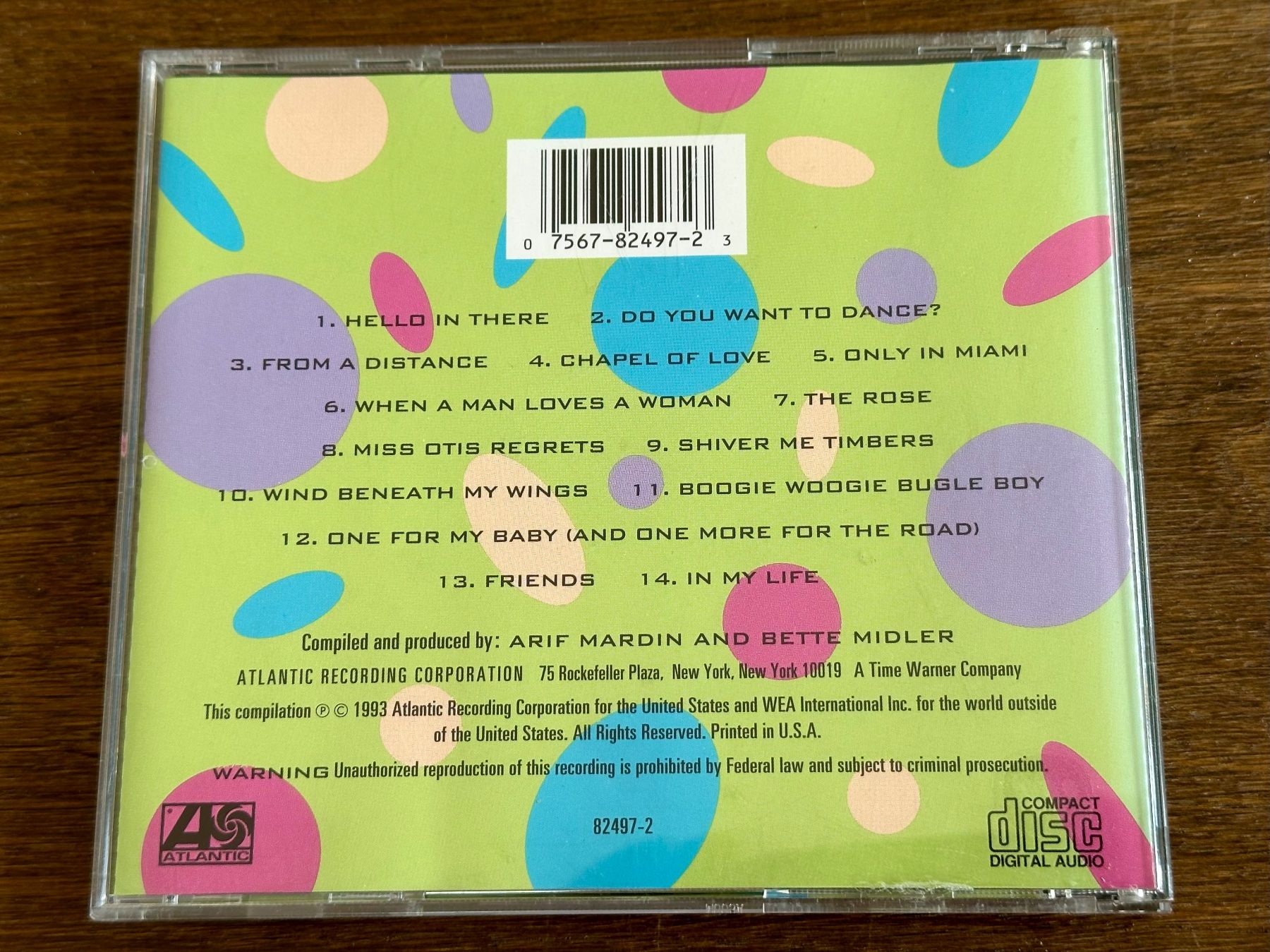 CD: Bette Midler - Experience the divine - CD – Usato da Pontresina venduto da il-bain 1