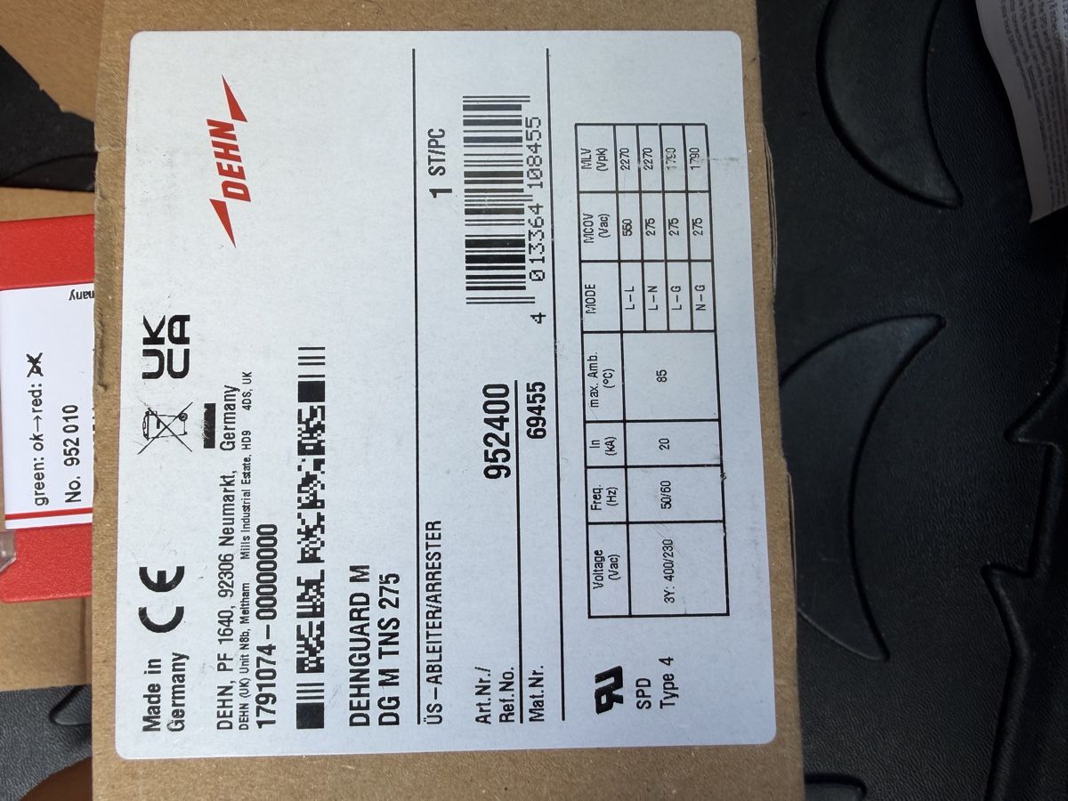 Elektronikbauteile: SPD Blitz/überstromableiter – Neu (gemäss Beschreibung) aus Zürich von papaplatte 3