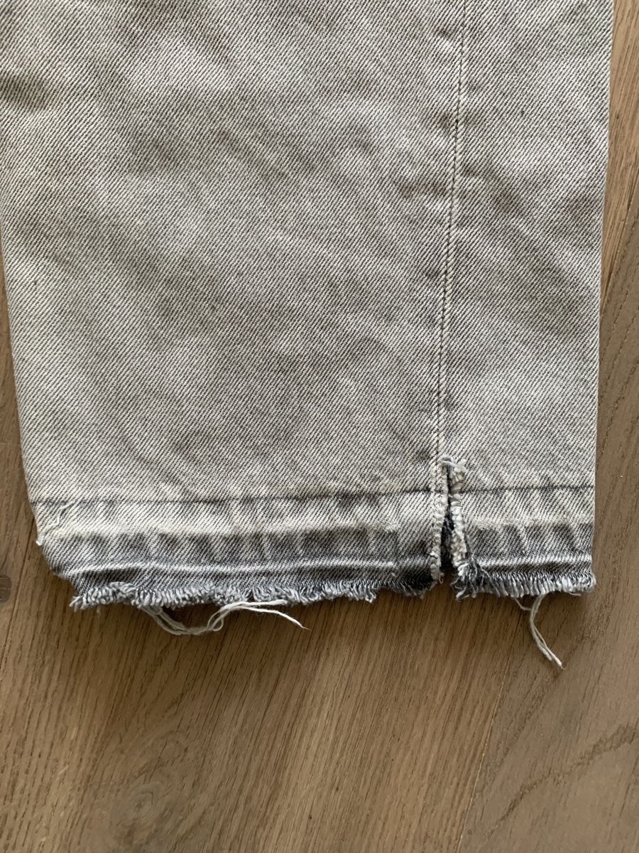 H&M Jeans: Jeans gris H&M Relaxed – Usato da Assens venduto da SireM 5
