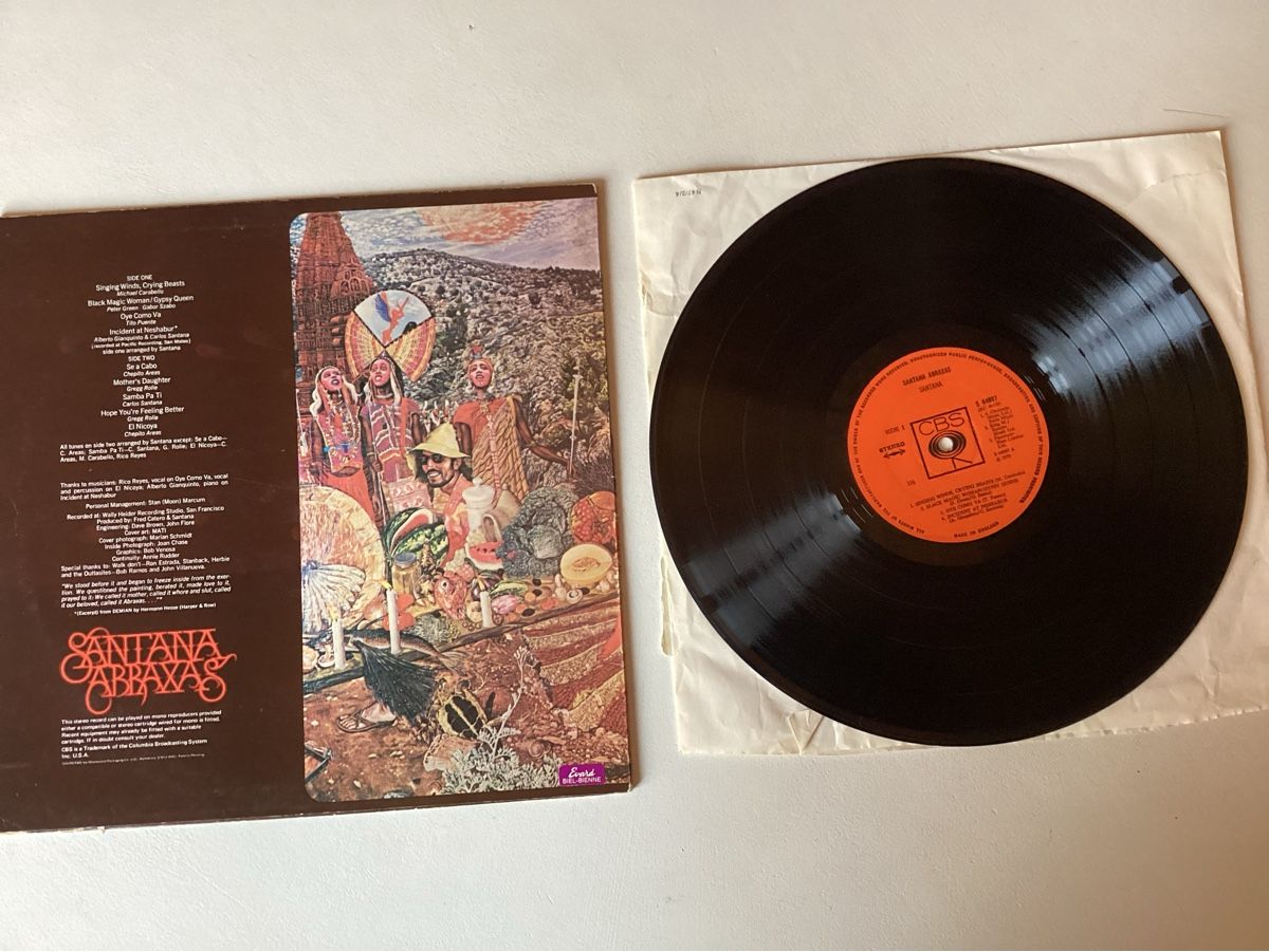Dischi in vinile: Santana Abraxas LP – Usato da Zürich venduto da Rockbyrd 1