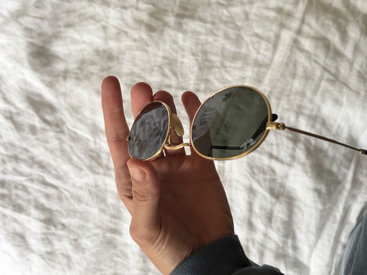 Ray-Ban Occhiali & Lenti: Ray-Ban Oval Gold – Usato da Zürich venduto da fischersfritzli 7