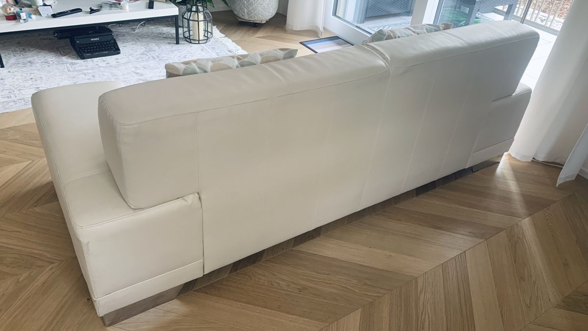 Sofas: 3 seats leather sofa ecru colour – Gebraucht aus Zürich von Angela_Fashion_Lover 6