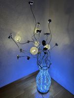 Dekorative Vase mit integrierter LED-Beleuchtung