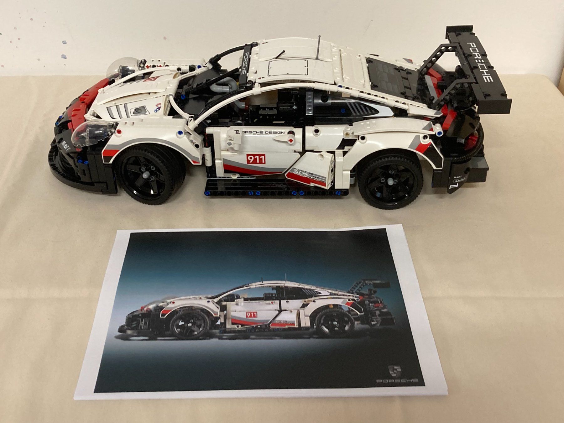 Technics Kit di costruzioni: LEGO TECHNIC - 42096 Porsche 911 RSR – Usato da Reinach BL venduto da Loma8 4