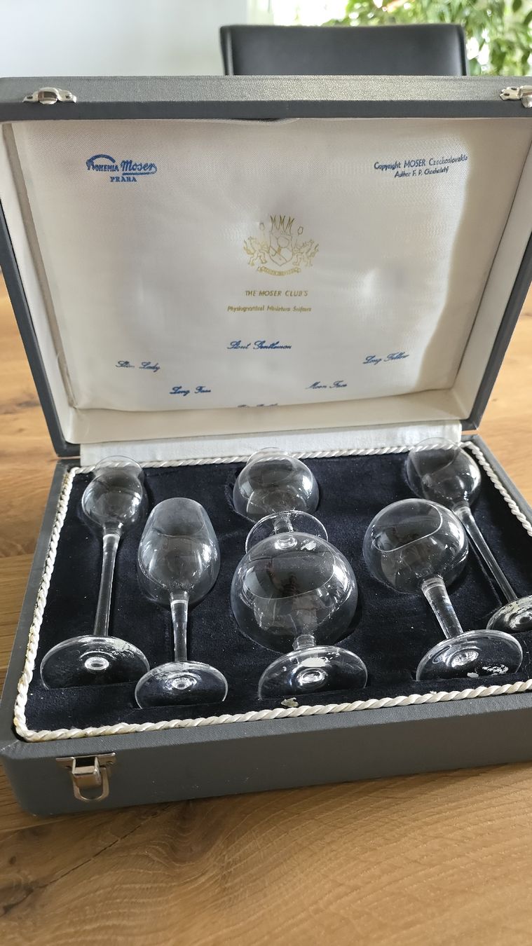 Moser Bicchieri: Moser Physiognomical Miniature Snifters 6er-Set – Nuovo (secondo la descrizione) da Salmsach venduto da nic_d8dh 2