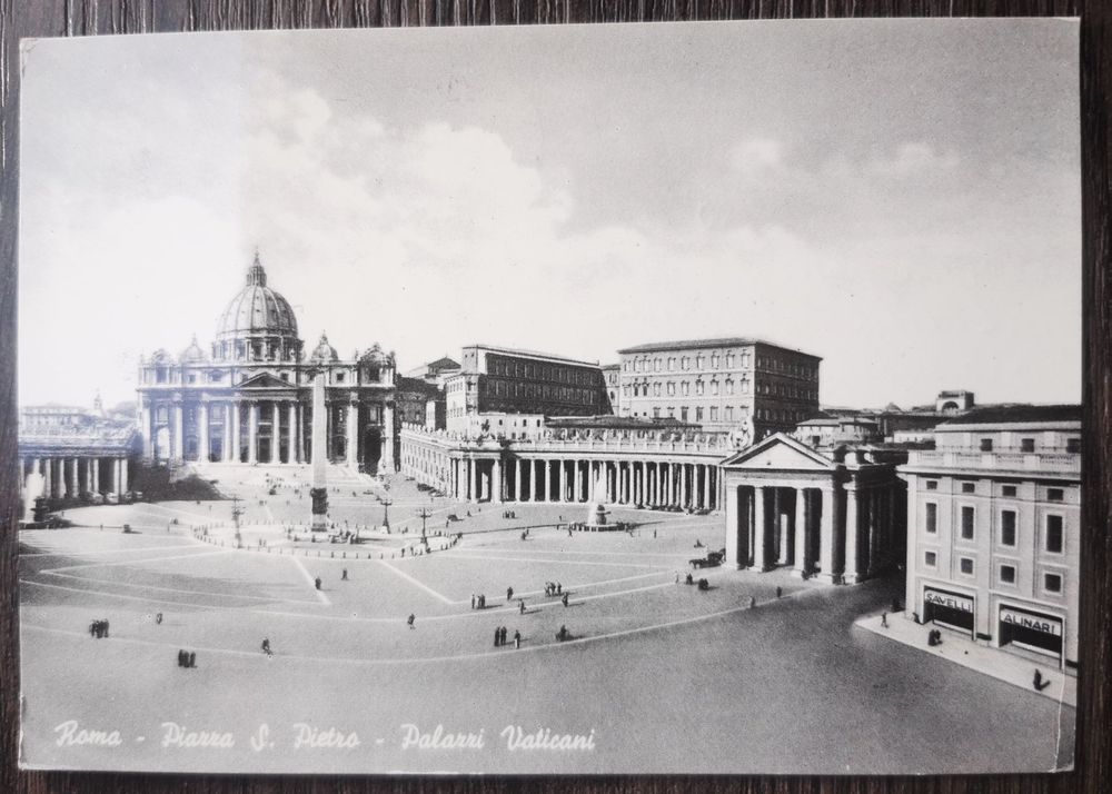 TR43 Carte Postale + Timbre Vatican 1955 (Gebraucht) in Cousset für CHF ...