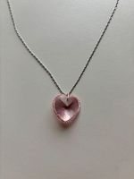 Swarovski Herz Halskette rosa – Original mit Box&Zertifikat