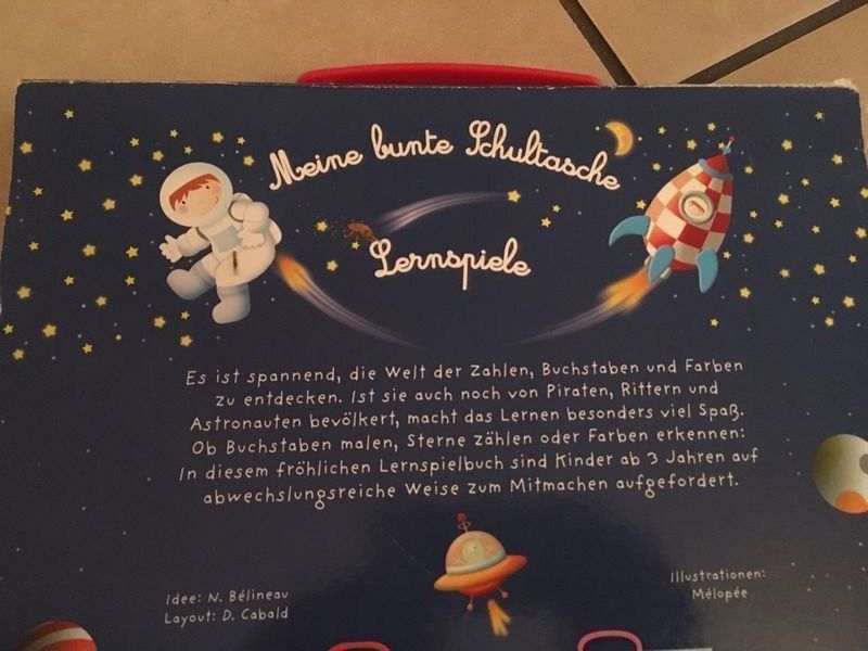 Libri: Meine bunte Schultasche Lernspiele – Usato da Bergdietikon venduto da book-4-you 1