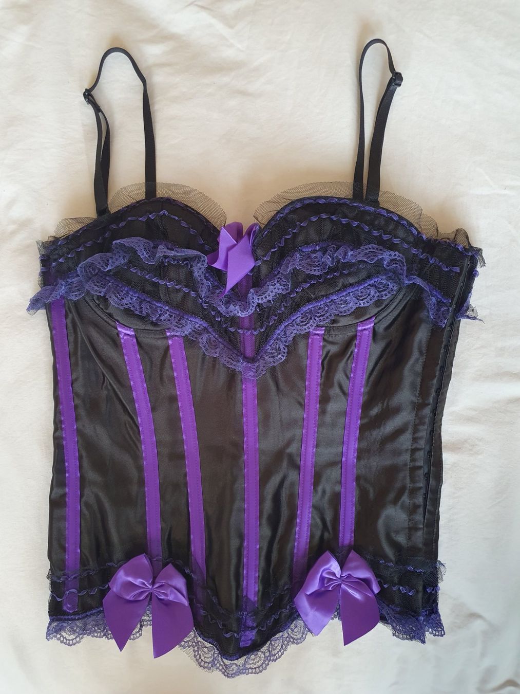 Autres dessous: Lila Gothic Corsage Gr M "Chilirose" – D'occasion à Münsingen par BlackTears-3